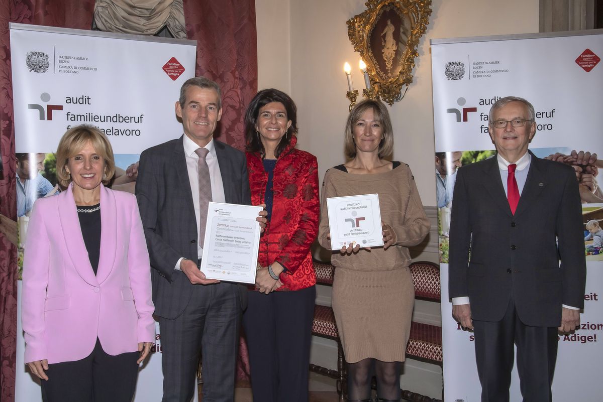 raiffeisen.it: Zertifikat Audit familieundberuf