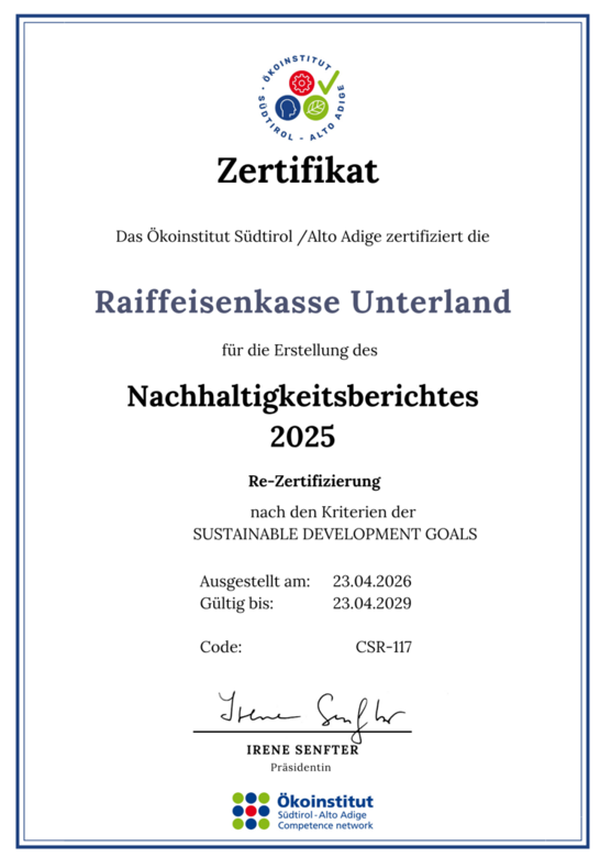 Re-Zertifizierung 2025